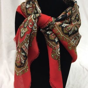 Red & Black Scarf